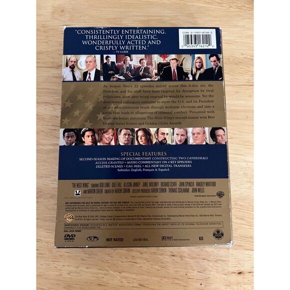 The West Wing The Complete Second Season DVD Box Set - Picture 4 of 6